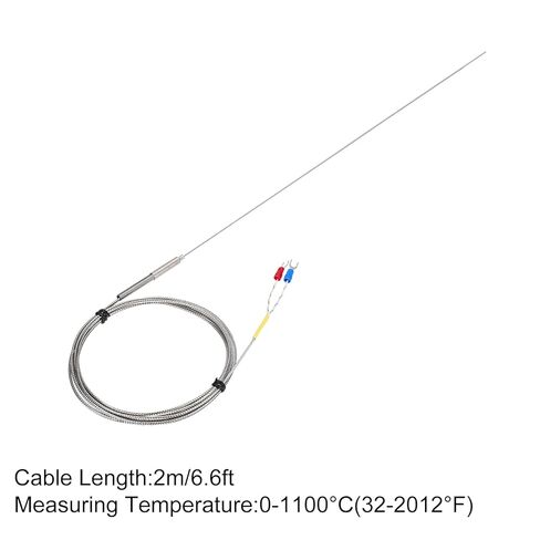 meccanixity k type typer thermocouple defere sensor probe 1x300mm 6t. in Kuwait