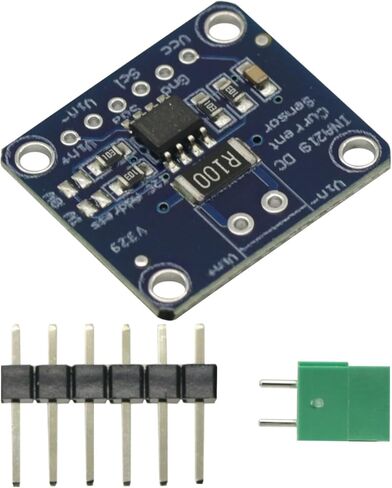 2 Pcs INA219 Bi-Directional DC Current Power Supply Sensor Breakout Module DIY 3V-5V IIC I2C Power Monitoring Sensor Module in Saudi Arabia