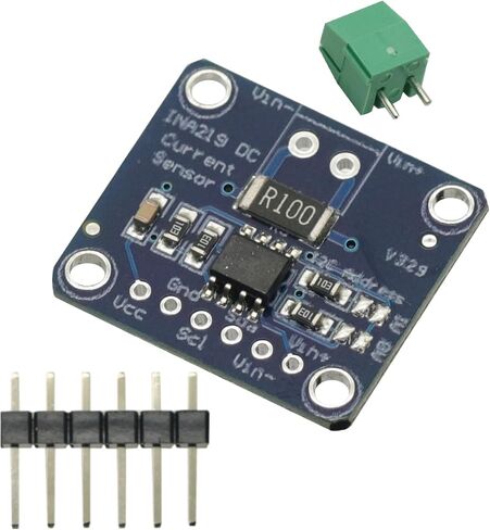 2 Pcs INA219 Bi-Directional DC Current Power Supply Sensor Breakout Module DIY 3V-5V IIC I2C Power Monitoring Sensor Module in Saudi Arabia