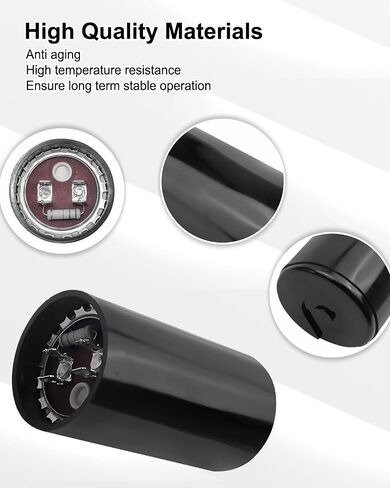 Start Capacitor 135-162 Uf MFD 330VAC Dual Run Circular Start Fit for Trane American Standard Units Heat Pump and HVAC Systems Replace CPT0091 in Saudi Arabia