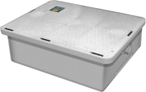 Canplas 3925A02LO Thermoplastic الشحوم اعتراضية منخفضة ، 25 جالون في الدقيقة ، 50 رطلا سعة الشحوم in Saudi Arabia
