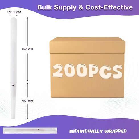 200 PCS LED COTTON COLDY CANES - Therming Cotton Candy Sticks for Pirافح - حاملي حلوى القطن القابلة لإعادة الاستخدام والمقاومة للماء - ألوان نابضة بالحياة لعيد الميلاد وأعياد الميلاد والأحداث in Kuwait