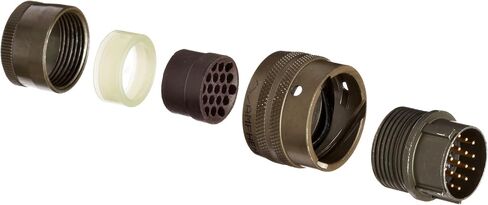 PT06E-14-19P Circular Connector Pin Environmental Resisting Bayonet Coupling Solder Termination Straight Plug 14-19 Insert Arrangement 14 Shell Size 19 Contacts in Saudi Arabia