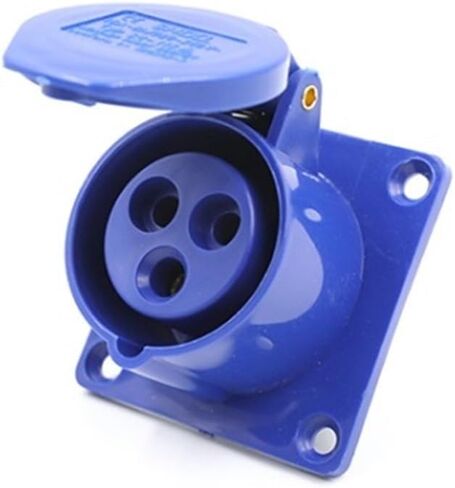 موصل مقبس الجدار الصناعي IP44 3pin 3pin 4pin 5pin 16a32a مقاومة للماء غير مقاومة للانقضان (المكونات 5p 16a) in Kuwait