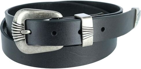 Wrangler Women's 3 Piece Belt with Veg Tanned Leather in Kuwait