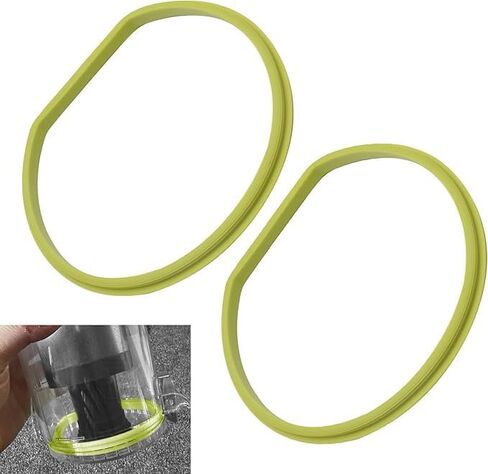 Generic Replacement Canister Gasket Compatible with Ryobi 18v Cordless Stick Vac - PBLSV717 PCL720k PBLSV716K & Many More - Works for All PCL PBl Models (2), Varies in Saudi Arabia