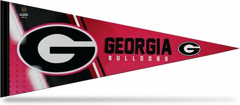 Rico Industries NCAA Georgia Bulldogs College Football Playoff 2024-2025 12" x 30" Felt Wall Décor Pennant - Great for Home/Bed Room/Man Cave Décor in Saudi Arabia