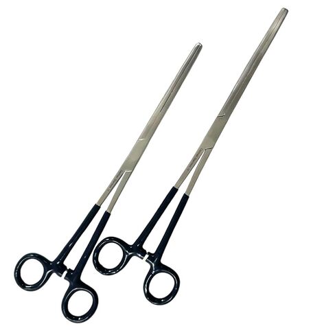 German Stainless Curved + Straight Forceps, Hemostat Forceps clamp 10" (Cynamed Brand) … … … … in Saudi Arabia
