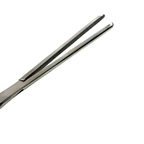 German Stainless Curved + Straight Forceps, Hemostat Forceps clamp 10" (Cynamed Brand) … … … … in Saudi Arabia