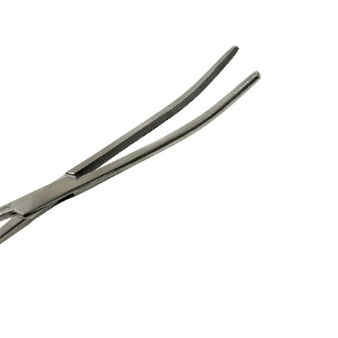 German Stainless Curved + Straight Forceps, Hemostat Forceps clamp 10" (Cynamed Brand) … … … … in Saudi Arabia