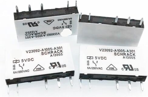 V23092-A1005-A301 V23092A1005A301 DC5V 5VDC 5V 6A RELAY 5PIN 5PCS in Saudi Arabia