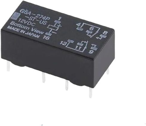 G6A-274P-ST-US G6A274PSTUS 12VDC DC12V 12V RELAY 8PIN 10PCS in Saudi Arabia