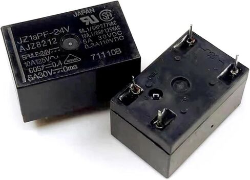 JZ1aPF-24V JZ1aPF24V DC24V 24VDC 24V 10A Relay 4PIN 5/10Pcs(10PCS) in Saudi Arabia