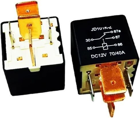 JD101K-Z JD101KZ DC12V 12VDC 12V 70A Relay 5PIN 5Pcs in Saudi Arabia