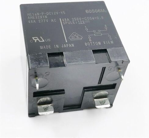 HE1AN-P-DC12V-Y5 HE1ANPDC12VY5 12VDC DC12V 12V 48A Relay 4PIN 3Pcs in Saudi Arabia