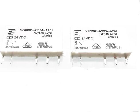 V23092-A1024-A201 V23092A1024A201 24VDC DC24V 24V 6A Relay 5PIN 10Pcs in Saudi Arabia