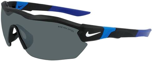 Nike Show X3 Elite L Rectangular Sunglasses, Matte Black, 61/15/130 in Saudi Arabia