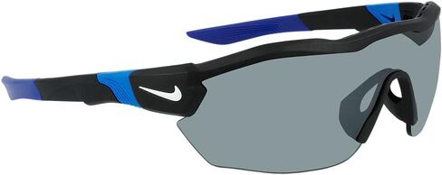 Nike Show X3 Elite L Rectangular Sunglasses, Matte Black, 61/15/130 in Saudi Arabia