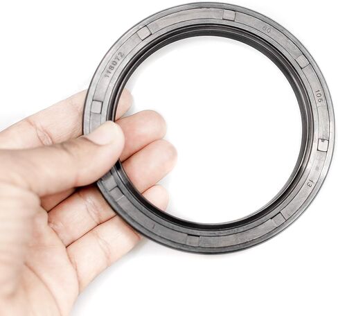 EAI OIL SEAL 80 مم × 105 مم × 13 مم TC شفة مزدوجة ث/الربيع. حالة معدنية مع طلاء المطاط النتريل in Saudi Arabia