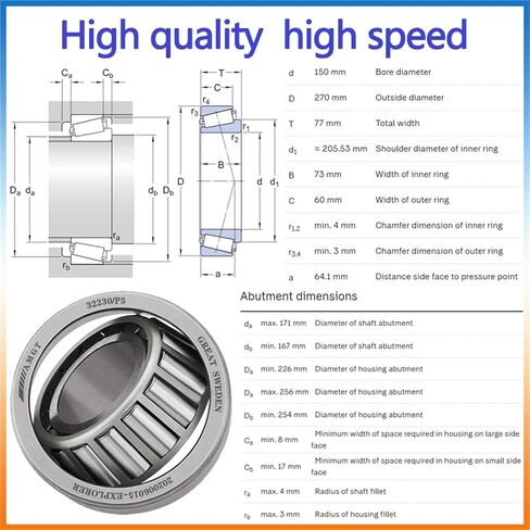 1Pcs Bearing 32230 31326 Tapering Bearing(31326) in Kuwait