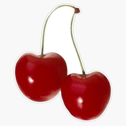 Cherries Sticker Vinyl Waterproof Sticker Decal Car Laptop Wall Window Bumper Sticker 5" in Saudi Arabia