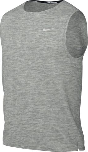تانك Nike Men's Dri Fit Miler Running / Training Tank Limight / Heather Size in Saudi Arabia