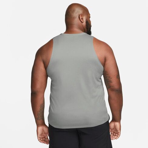 تانك Nike Men's Dri Fit Miler Running / Training Tank Limight / Heather Size in Saudi Arabia