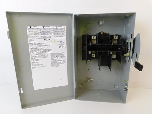 Eaton DG2222UGB 2 WIRE 2 عمود غير قابل للانتقاد سلسلة BISTREAL STILLE STILLE STILLE 240 VOLT AC 60 AMP NEMA 1 in Saudi Arabia