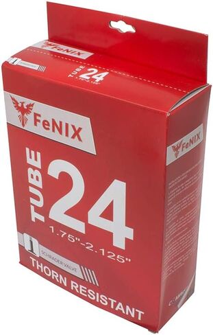 Fenix Bicycle Tube 24" x 1.75"/2.125" 33mm Thorn Resistant American/Valve in Saudi Arabia