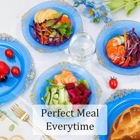 Nervure 50 Pack Plans Plans Bowls with Gold Rim - 12oz الأوعية الحساء التي يمكن التخلص منها - وعاء حلوى شاق ، وعاء السلطة مثالي لحفلات الزفاف والحفلات وعيد الأب والاستخدام اليومي in Kuwait