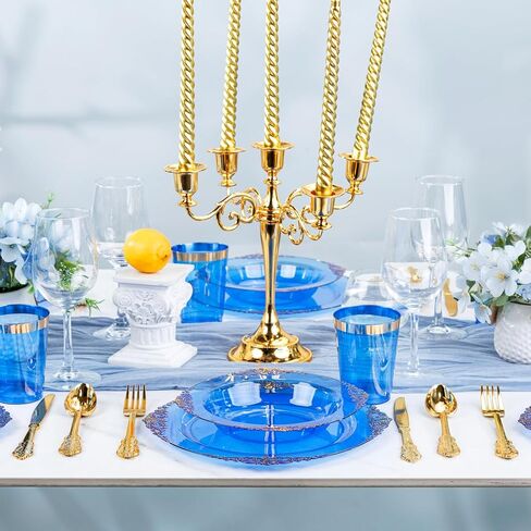 Nervure 50 Pack Plans Plans Bowls with Gold Rim - 12oz الأوعية الحساء التي يمكن التخلص منها - وعاء حلوى شاق ، وعاء السلطة مثالي لحفلات الزفاف والحفلات وعيد الأب والاستخدام اليومي in Kuwait