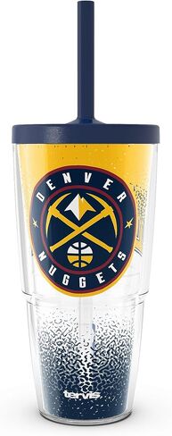 Tervis NBA Denver Nuggets - الدفاع عن مصنوعة في الولايات المتحدة الأمريكية كوب سفر معزول مع عزل معزول. in Kuwait