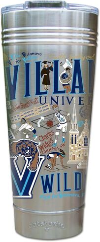 Catstudio Penn State University Collegiate Thermal Tumbler | عزل الجدار الثلاثي مع القاع غير المنزلق | كوب سفر جامعي رائع للمياه أو القهوة أو الشاي أو العصائر in Kuwait