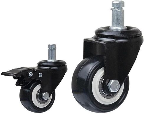 5 قطع/الكثير من كرسي الكمبيوتر العالمي 2 بوصة/مقطع الربيع M11 Lift Office Chair Wheel/Universal Brake Wheel (A-Universal-M11) in Saudi Arabia