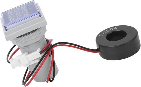 Digital AC Voltage Current Frequency Meter 3-Digit Display 60-500V Range Square Panel in Saudi Arabia
