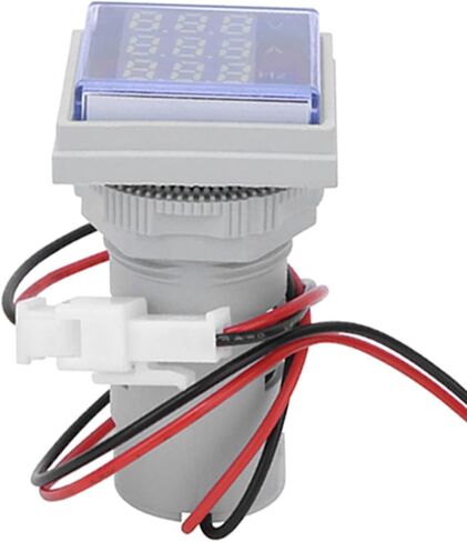 Digital AC Voltage Current Frequency Meter 3-Digit Display 60-500V Range Square Panel in Saudi Arabia
