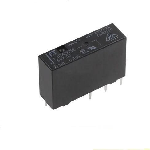 F3CA005E F3CA012E F3CA024E 5V 12V 24V RELAY 5VDC DC5V 12VDC DC12V 24VDC DC24V 5A 5PIN 5PCS (F3CA005E) in Saudi Arabia