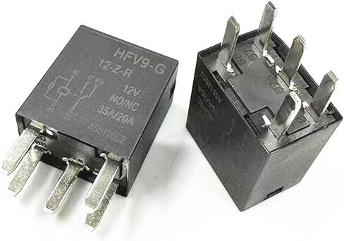 HFV9-G 12-Z-R HFV9G12ZR DC12V 12VDC 12V 35A RELAY 5PIN 10PCS in Saudi Arabia