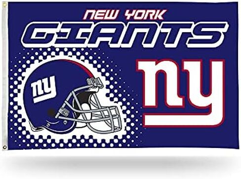 Rico Industries NFL Usisex 3 أقدام و 5 أقدام لافتة من جانب واحد مع الحلقات in Kuwait