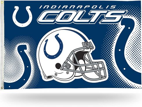 Rico Industries NFL Usisex 3 أقدام و 5 أقدام لافتة من جانب واحد مع الحلقات in Kuwait