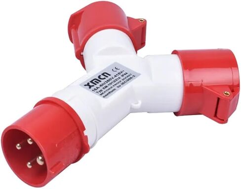 متعددة الوظائف مقاومة للماء ومقاوم للغبار 1-في 2 IP44 3p/4p/5p قابس ثلاثي الاتجاهات ومقبس 220v 380v مقبس ثلاثية (4p 16a) in Kuwait