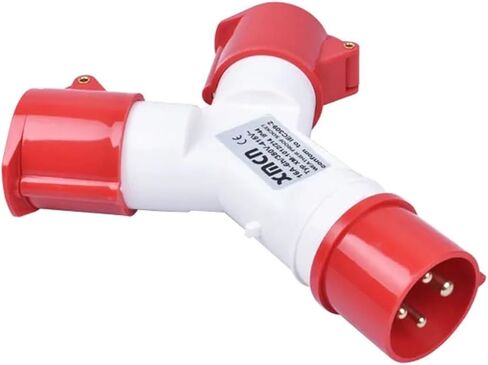 متعددة الوظائف مقاومة للماء ومقاوم للغبار 1-في 2 IP44 3p/4p/5p قابس ثلاثي الاتجاهات ومقبس 220v 380v مقبس ثلاثية (4p 16a) in Kuwait