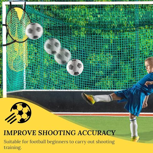 2 PCS Soccer أهداف للتدريب على الأهداف ، أفضل الهدف من Bins Soccer ، هدف التدريب على كرة القدم | أعلى صناديق معدات لإطلاق النار على دقة التدريب | تصميم متين - أشرطة طويلة جدًا مع حالة حمل in Kuwait