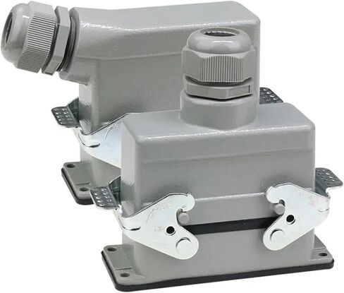 Heavy Duty Connector Shrapnel Crimp Tape 6.10.16.24 core Industrial Waterproof Aviation Socket Plug 500V 16A(48core Top Outlet) in Saudi Arabia