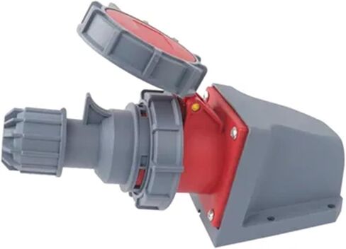 IP67 المكونات الصناعية والمقبس 16A 32A 3 دبوس 4 دبوس 5 دبوس الحائط لوحة مقبس مقلاة مقرن 220V 380V 415V (المكونات 5P 32A) in Kuwait