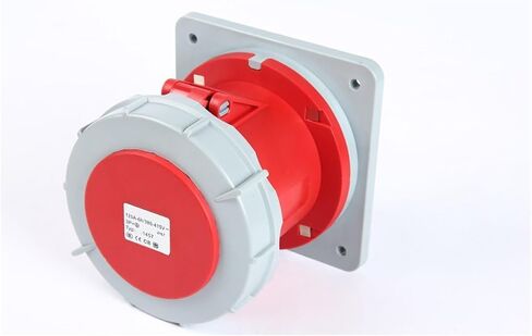 IP67 Industrial Plug and Socket Connector Three Phase 3P4P5P 63A/125A Waterproof Wall Mounted Socket Coupler 220V 380V 415V(Plug 4P 63A) in Saudi Arabia