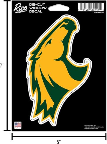 RICO Industries NCAA CAL POLY POMONA BRONCOS 5 "× 7" شرس فينيل يموت - سيارة/شاحنة/ملحق المنزل in Kuwait