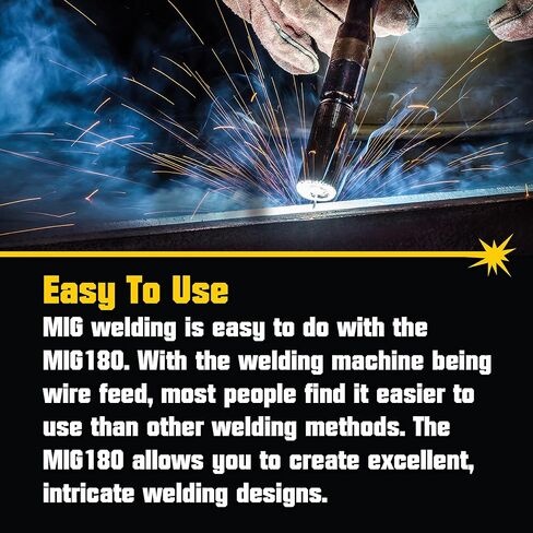 Primeweld MIG180 MIG لحام ، 180 AMP آلية لحام الأسلاك مع الجهد المزدوج 220 فولت ، 110 فولت in Kuwait