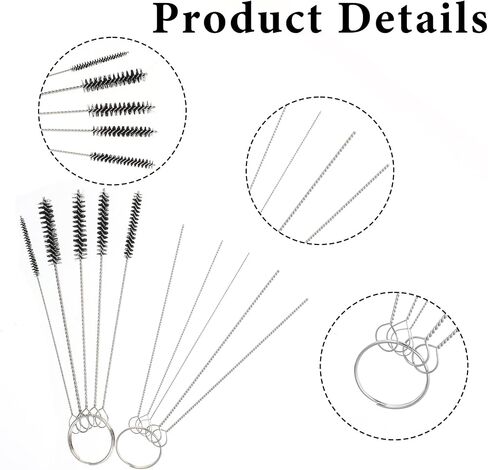 2Pcs Cutting Torch Tip Cleaner Tool Kit Welding Tip Cleaner Set Gas Orifice Cleaning Tool for Welding Stove Cleaning Needle Carburetor Jet Sprinklers and Shower Heads Orifices Wires Needles in Set in Saudi Arabia