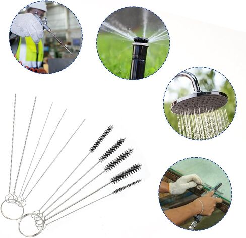 2Pcs Cutting Torch Tip Cleaner Tool Kit Welding Tip Cleaner Set Gas Orifice Cleaning Tool for Welding Stove Cleaning Needle Carburetor Jet Sprinklers and Shower Heads Orifices Wires Needles in Set in Saudi Arabia